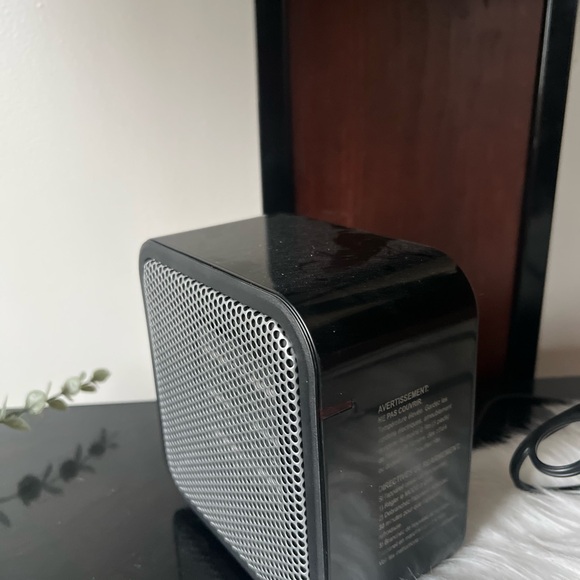 Amazon Basics Ceramic Space Heater, Mini Heater for Office Desk, Portable Tent H - Picture 2 of 8